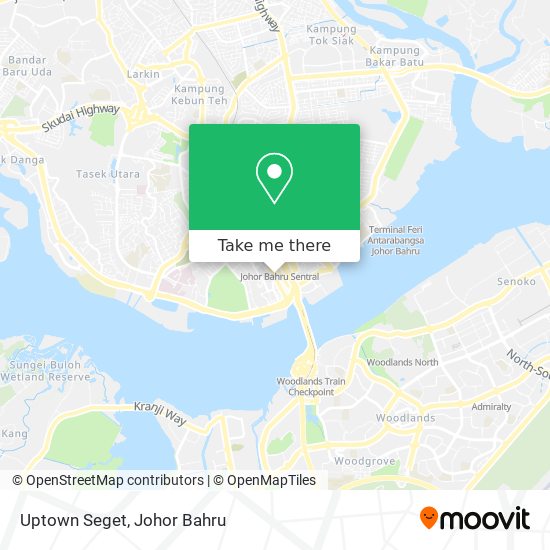 Uptown Seget map