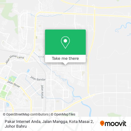 Pakar Internet Anda, Jalan Mangga, Kota Masai 2 map