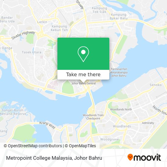 Metropoint College Malaysia map