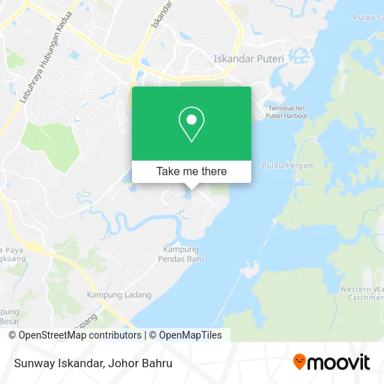 Sunway Iskandar map