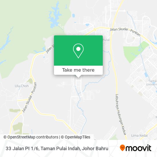 33 Jalan PI 1 / 6, Taman Pulai Indah map