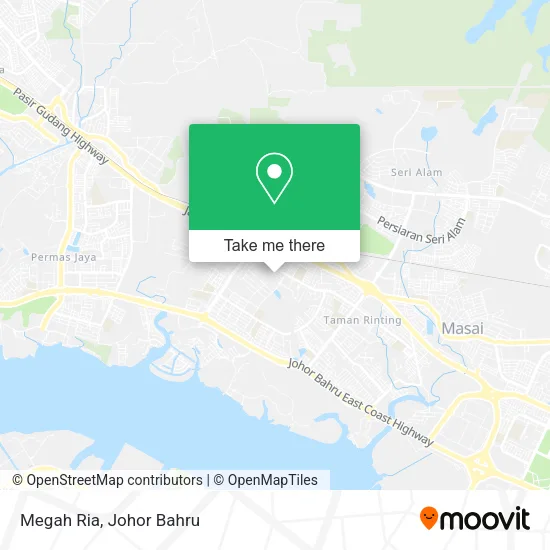 Megah Ria map