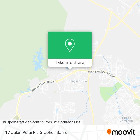 17 Jalan Pulai Ria 6 map