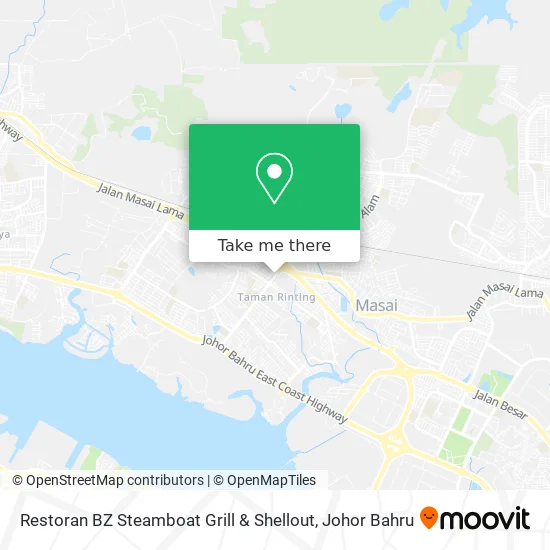 Restoran BZ Steamboat Grill & Shellout map