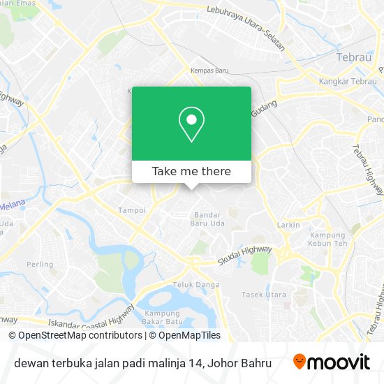 dewan terbuka jalan padi malinja 14 map