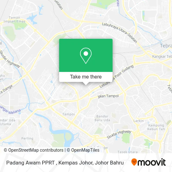 Padang Awam PPRT , Kempas Johor map