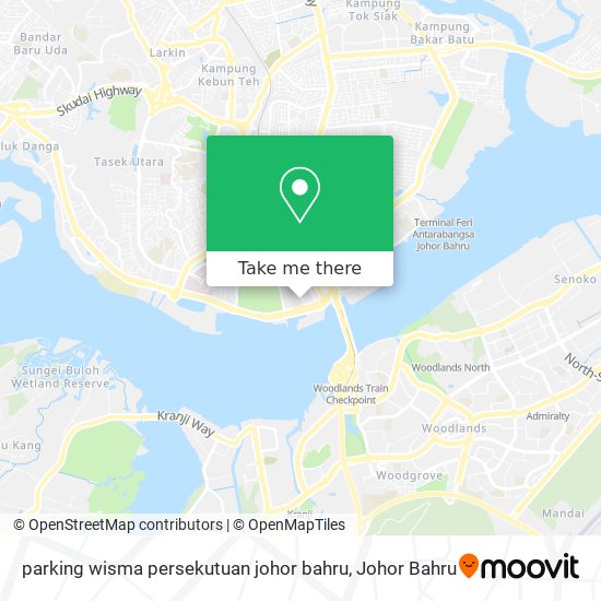parking wisma persekutuan johor bahru map
