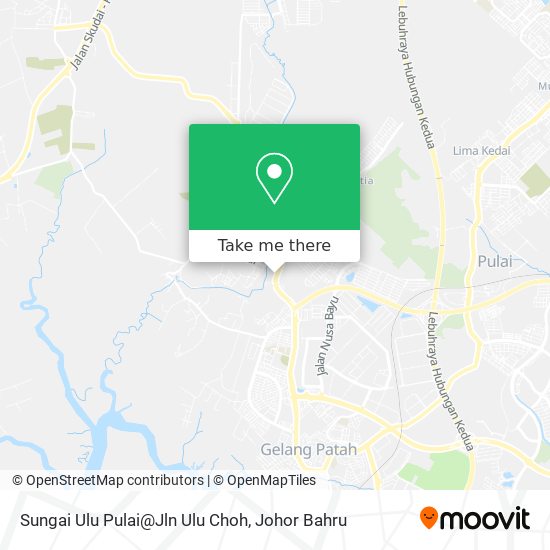 Sungai Ulu Pulai@Jln Ulu Choh map