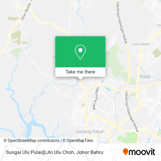 Sungai Ulu Pulai@Jln Ulu Choh map