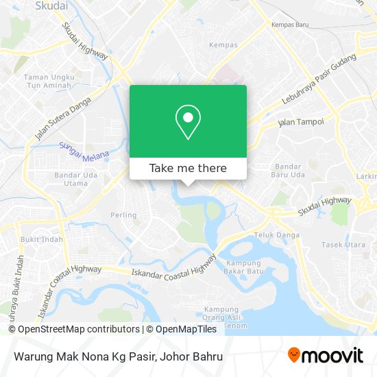 Warung Mak Nona Kg Pasir map