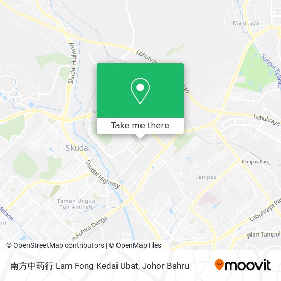 南方中药行 Lam Fong Kedai Ubat map