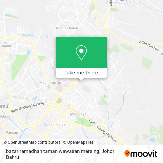 bazar ramadhan taman wawasan mersing map