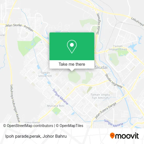 Ipoh parade,perak map
