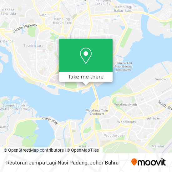 Restoran Jumpa Lagi Nasi Padang map