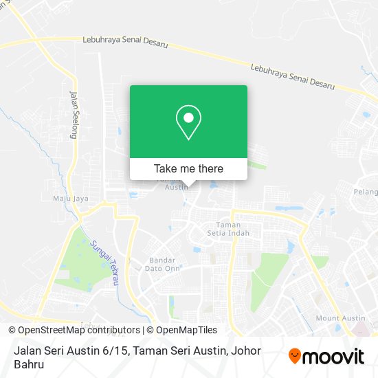 Jalan Seri Austin 6 / 15, Taman Seri Austin map
