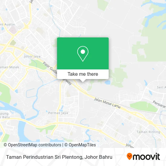 Taman Perindustrian Sri Plentong map