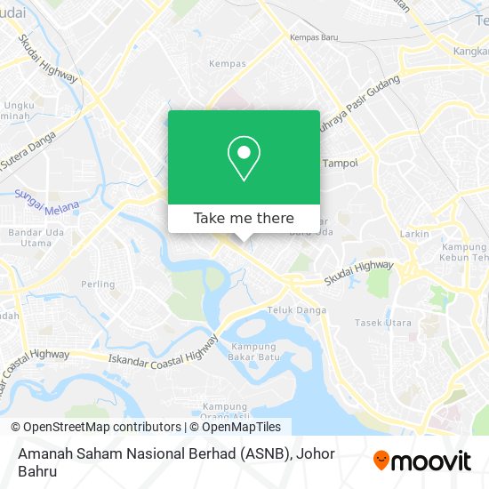 Amanah Saham Nasional Berhad (ASNB) map