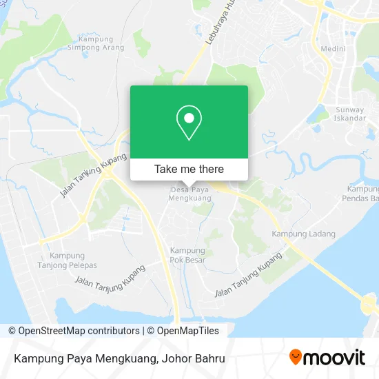 Kampung Paya Mengkuang map