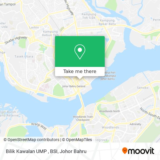 Bilik Kawalan UMP , BSI map