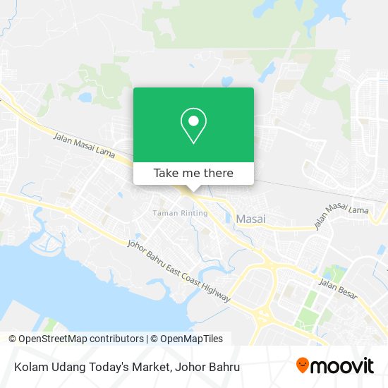 Kolam Udang Today's Market map