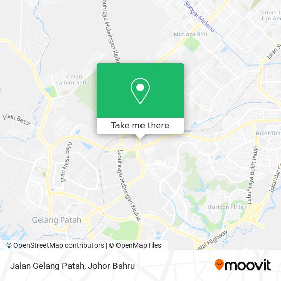 Jalan Gelang Patah map