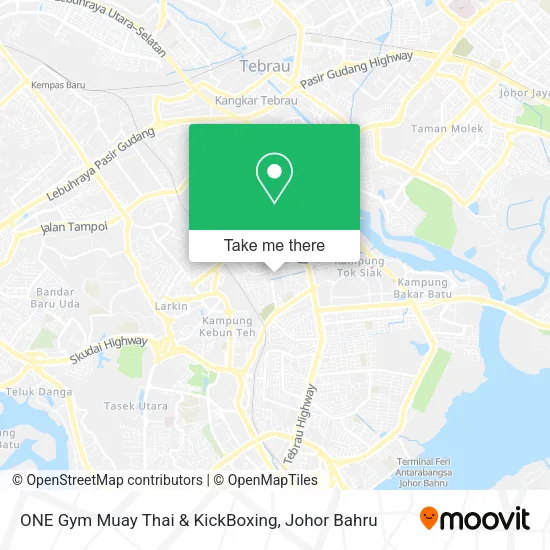 ONE Gym Muay Thai & KickBoxing map