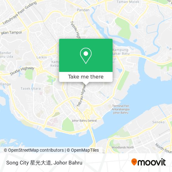 Song City 星光大道 map