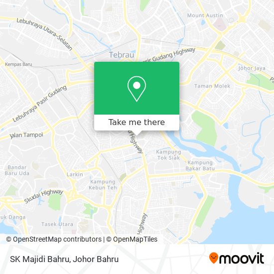 SK Majidi Bahru map