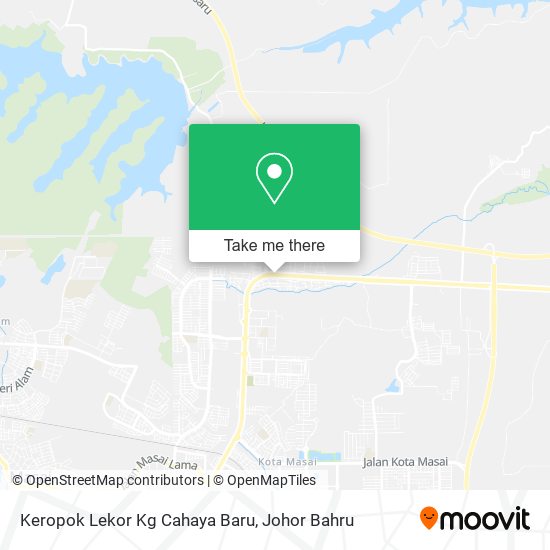 Keropok Lekor Kg Cahaya Baru map