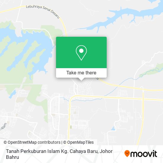 Tanah Perkuburan Islam Kg. Cahaya Baru map