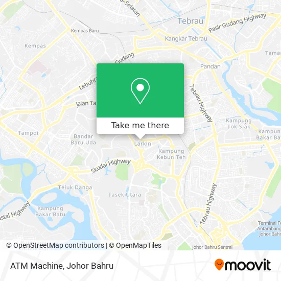ATM Machine map