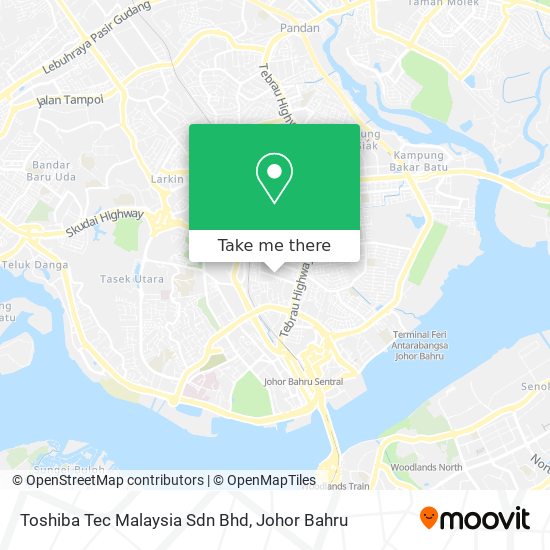 Toshiba Tec Malaysia Sdn Bhd map