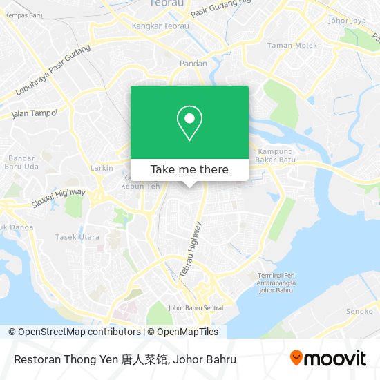 Restoran Thong Yen 唐人菜馆 map