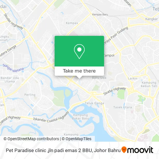 Pet Paradise clinic ,jln padi emas 2 BBU map