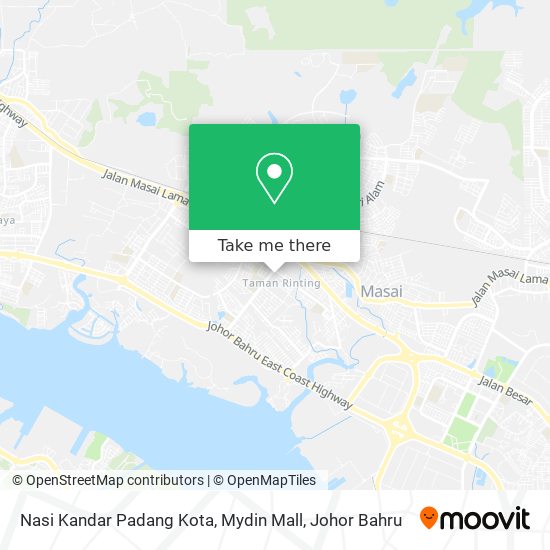 Nasi Kandar Padang Kota, Mydin Mall map