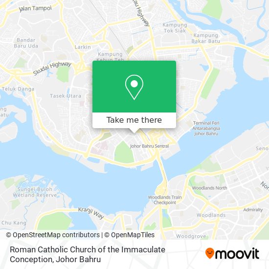 Roman Catholic Church of the Immaculate Conception map