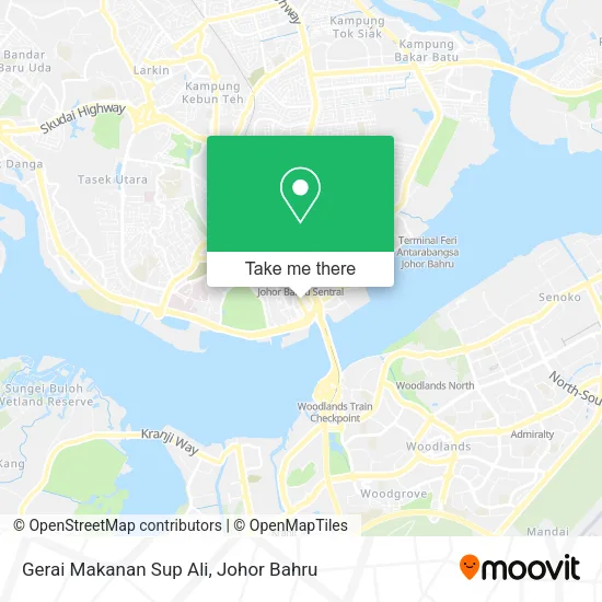Gerai Makanan Sup Ali map