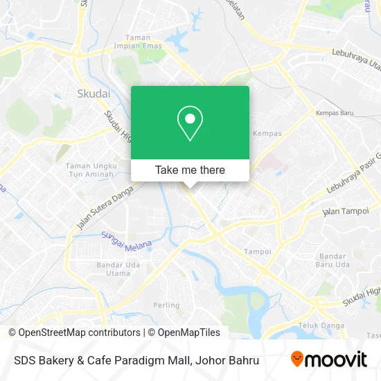 SDS Bakery & Cafe Paradigm Mall map