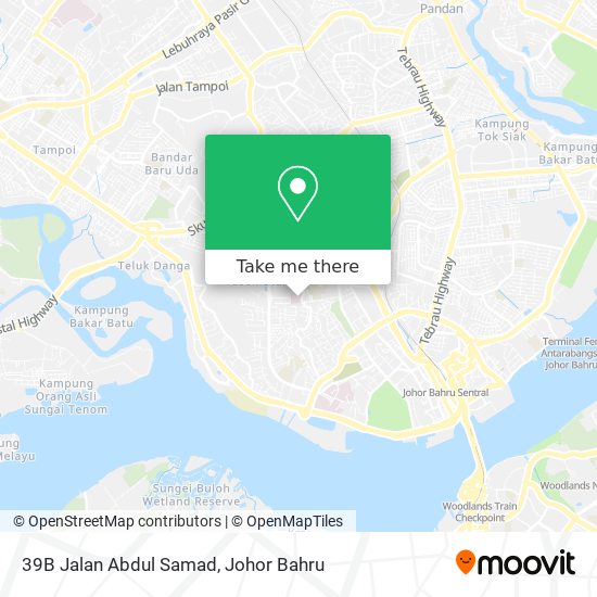 39B Jalan Abdul Samad map