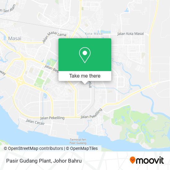 Pasir Gudang Plant map