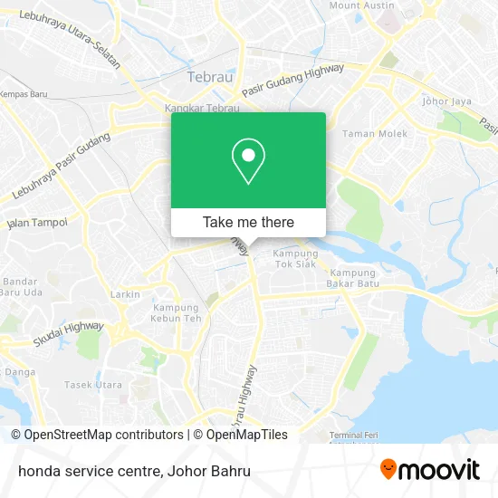 honda service centre map