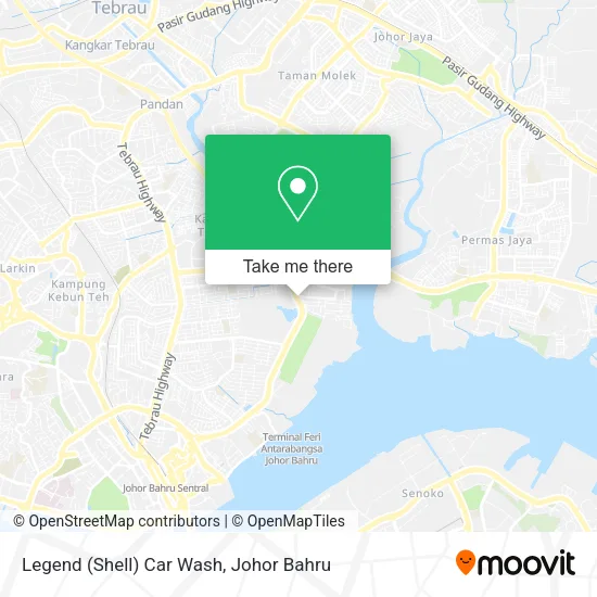 Legend (Shell) Car Wash map