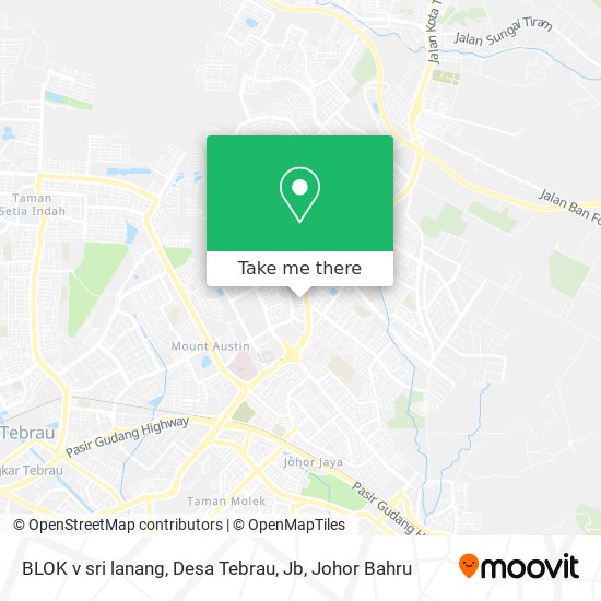 BLOK v sri lanang, Desa Tebrau, Jb map