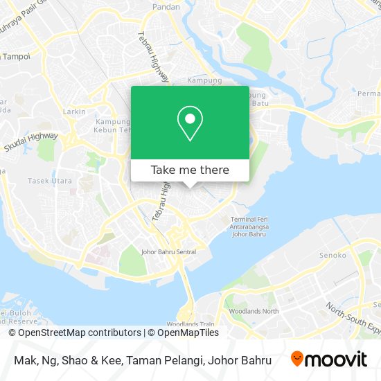 Mak, Ng, Shao & Kee, Taman Pelangi map