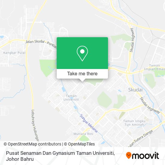 Pusat Senaman Dan Gynasium Taman Universiti map