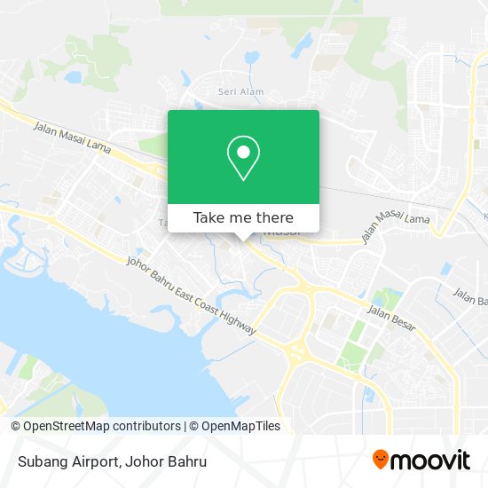 Subang Airport map