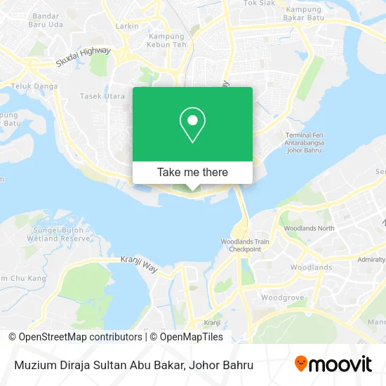 Muzium Diraja Sultan Abu Bakar map