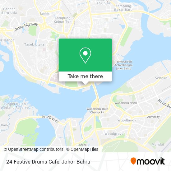 24 Festive Drums Cafe map