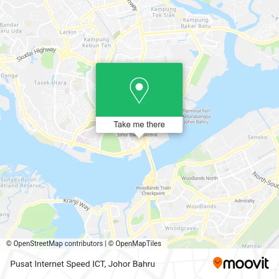 Pusat Internet Speed ICT map