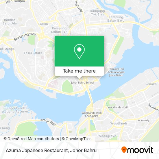 Azuma Japanese Restaurant map
